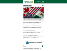 Tablet Screenshot of farms.com